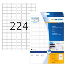 HERMA Inkjet-Etiketten A4 weiß 25,4x8,5  mm Papier 5600 St. (8830)