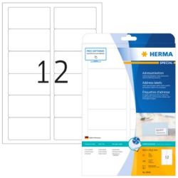 Herma Inkjet Adressetiketten 88.9x46.6mm weiß 25 Blatt (8842)
