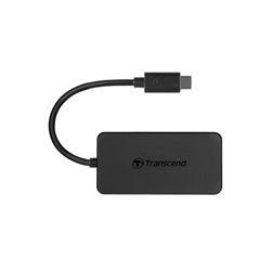 HUB2C 4-Port USB-Hub USB-C 3.0 schwarz (TS-HUB2C)