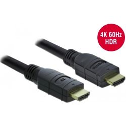 Delock Aktives HDMI Kabel 4K 60 Hz 15 m (85285)