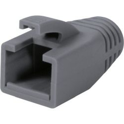 LogiLink Modulare Knickschutzhülle RJ45 grau 50 Stück (MP0035)