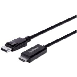 MANHATTAN 4K60Hz DisplayPort auf HDMI-Kabel DisplayPort-Steck (153218)