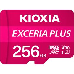 Exceria Plus R100/W85 microSDXC 256GB Speicherkarte (LMPL1M256GG2)