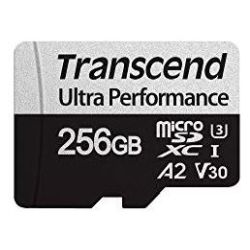 340S R160/W125 microSDXC 256GB Speicherkarte UHS-I U3 (TS256GUSD340S)