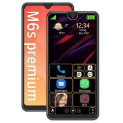 M6s premium 32GB Mobiltelefon schwarz (M6s_EU001B)
