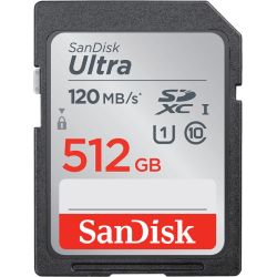 Ultra R120 SDXC 512GB Speicherkarte (SDSDUN4-512G-GN6IN)