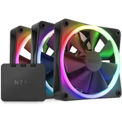 F Series F120 RGB Matte Black 120mm Lüfter 3er-Pack (RF-R12TF-B1)