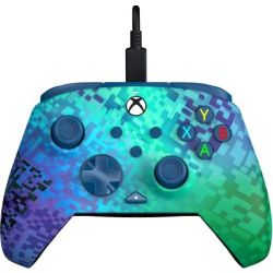 Wired Rematch Controller glitch green [Xbox SX] (049-023-GG)