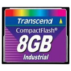 Transcend CompactFlash Card (CF) Industrial 45x 8GB Speicherkarte (TS8GCF170)