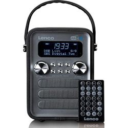PDR-051 Portabler Radio schwarz/silber (A004808)