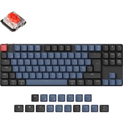 K1 Pro Wireless Tastatur schwarz/blau (K1P-H1-DE)