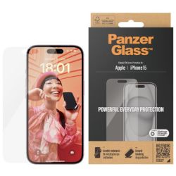 Classic Fit Displayschutzglas für Apple iPhone 15 (2805)