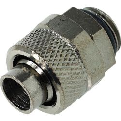Aquatuning Anschraubtülle G1/4 zu 13/10mm schwarz vernickelt (62115)