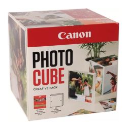 Plus Glossy II PP-201 Photo Cube orange Fotopapier weiß (2311B077)
