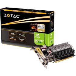 GeForce GT 730 (GK208) passiv, 4GB DDR3 (800MHz) (ZT-71115-20L)