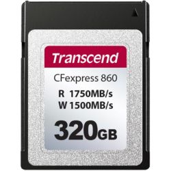 Transcend CFexpress 860 R1750/W1500 320GB Speicherkarte (TS320GCFE860)