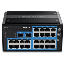 TI Hardened Industrial Railmount Gigabit Switch (TI-G262)