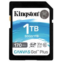 Kingston Technology Canvas Go! Plus R170/W90 SDXC 1TB Speicherkarte (SDG3/1TB)