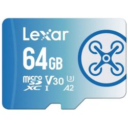 FLY R160/W60 microSDXC 64GB Speicherkarte (LMSFLYX064G-BNNNG)