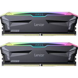 ARES RGB Black 32GB DDR5-6000 Speichermodul Kit (LD5BU016G-R6000GDLA)