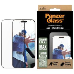 Screen Protector Aluminum Frame für Apple iPhone 16 Pro Max (2852)