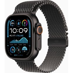 Watch Ultra 2 Cellular Smartwatch schwarz (MX5V3FD/A)