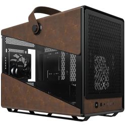 Heritage Pro Gehäuse schwarz/braun mit Sichtfenster (Heritage PRO (B))