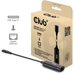 Club3D 5G LAN-Adapter USB-C zu RJ45 schwarz (CAC-2530)