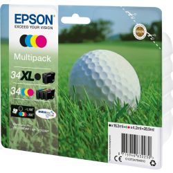 Tintenpatrone Multipack 34XL schwarz / 34 CMY (C13T34794010)