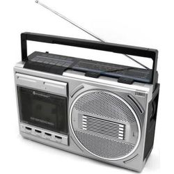 RR20SI Radio mit Kassettenspieler silber (RR20SI)