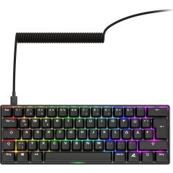 Sharkoon Skiller SGK50 S4 Gen2 PBT Tastatur schwarz (4044951041930)