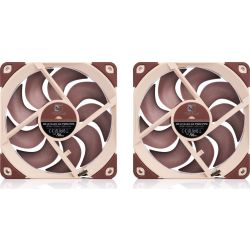 Noctua NF-A12x25 G2 PWM 120mm Lüfter braun 2er-Pack (NF-A12x25 G2 PWM Sx2-PP)