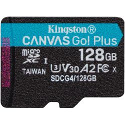 Kingston Canvas Go! Plus Gen4 microSDXC 128GB Speicherkarte (SDCG4/128GBSP)