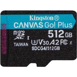 Kingston Canvas Go! Plus Gen4 microSDXC 512GB Speicherkarte (SDCG4/512GBSP)