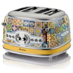 Ariete Vintage 4-Schlitz-Toaster Positano (0156PO)