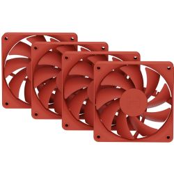 HYTE FA12 120mm Lüfter rot 4er-Pack (FAN-HYTE-FA12-RR-4)