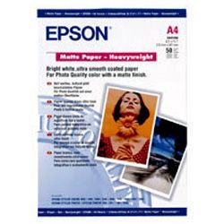 S041256 Matte Papier - Heavyweight A4, 167g, 50 Blatt (C13S041256)