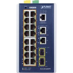 IGS-20160HPT Industrial Railmount Gigabit Managed (IGS-20160HPT)