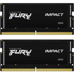 Kingston SCHNÄPPCHEN FURY Impact SO-DIMM 32GB DDR5-5600 Kit (KF556S40IBK2-32)