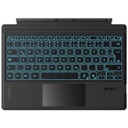 Inateck Bluetooth-Tastatur-Hülle für Surface Pro 4/5/6/7/7+ (KB02027_BLACK)