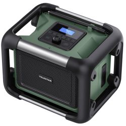 Telestar TOP OR 20 DAB+ Baustellenradio grün/schwarz (5700003)