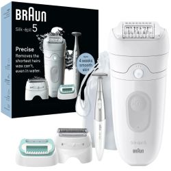 Braun Silk-epil 5 5-251 Wet+Dry Epilierer weiß (5-251)