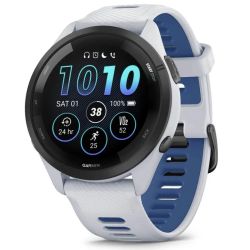 Garmin Forerunner 265 Sportuhr whitestone/tidal blue (010-02810-11)