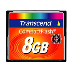CompactFlash Card (CF) 8GB Speicherkarte 133x (TS8GCF133)