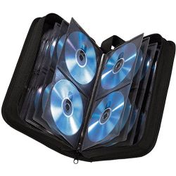 Hama HAMA CD-/DVD-/Blu-ray-Tasche 80, Schwarz (00033832)