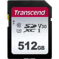 300S R95/W45 SDXC 512GB Speicherkarte UHS-I U3 (TS512GSDC300S)