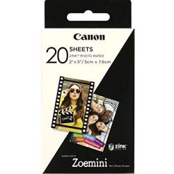 Canon ZINK ZP-2030 Fotopapier 20 Blatt für Zoemini (3214C002)