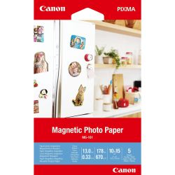 MG-101 Magnetisches Fotopapier 4x6 Zoll, 670g 5 Blatt (3634C002)