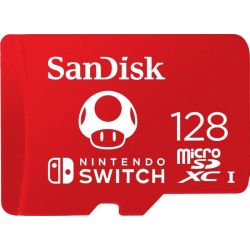 Nintendo Switch microSDXC V2 128GB Speicherkarte (SDSQXAO-128G-GNCZN)