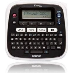 Brother P-touch D200BW Beschriftungsgerät weiß/schwarz (PTD200BWZG1)